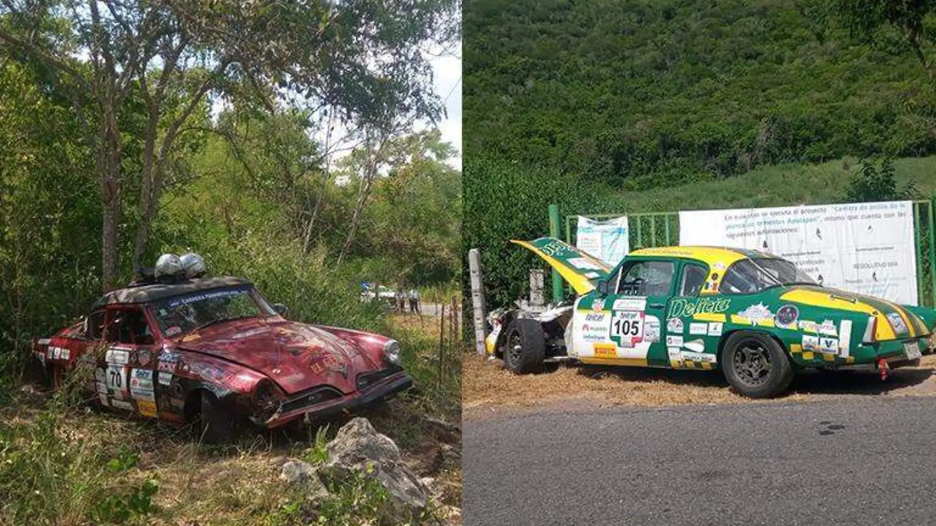 coches accidentados